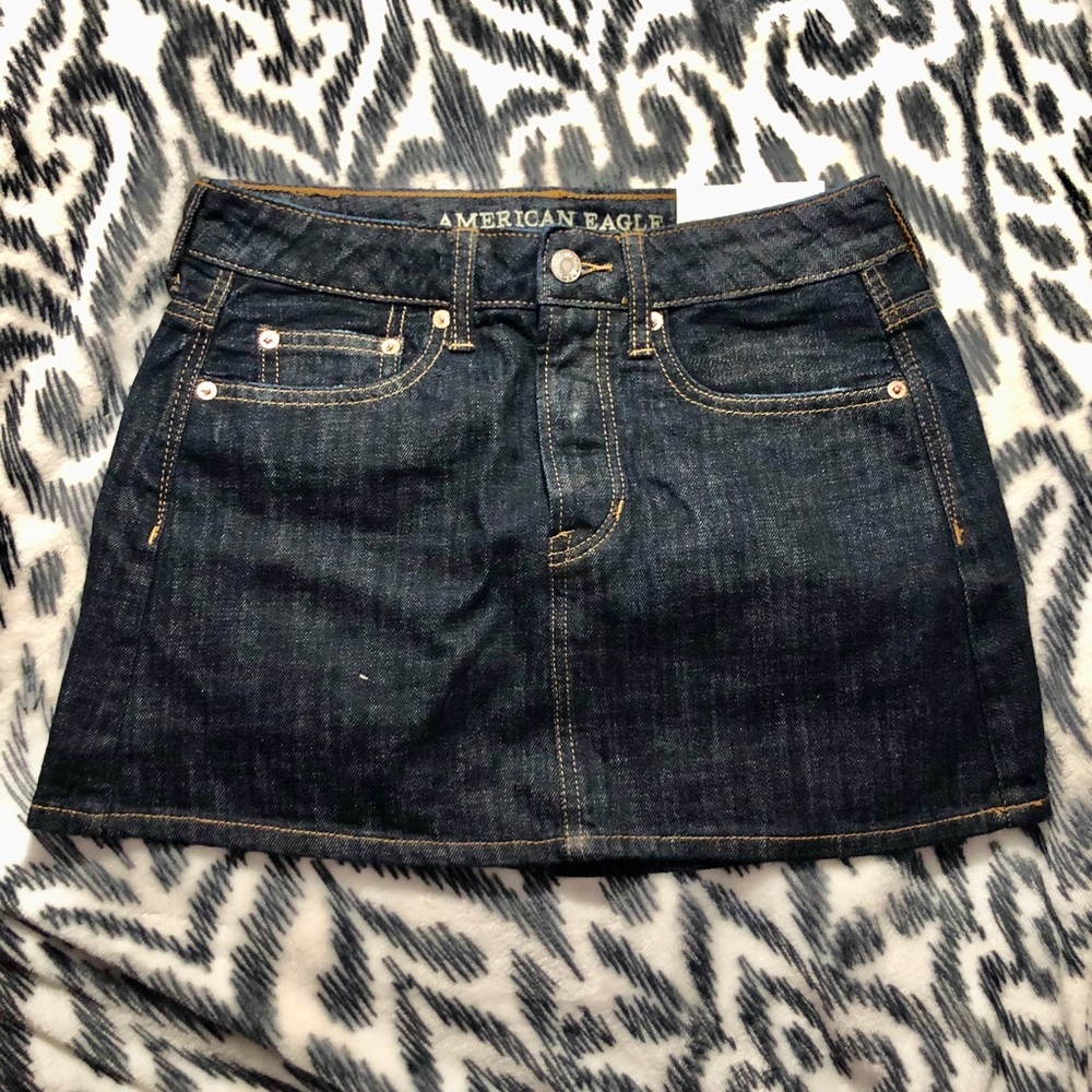 American Eagle Festival Mini Skirt
